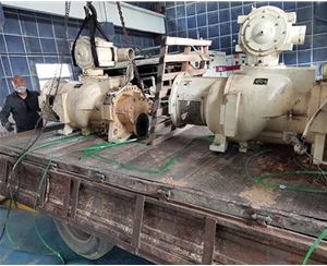 鶴煤集團(tuán)登?？諌簷C(jī)大修項(xiàng)目現(xiàn)場